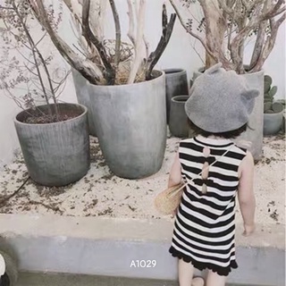 VÁY KẺ ĐUÔI CÁ CHO BÉ GÁI