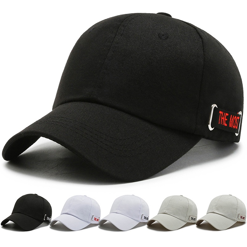 Mũ lưỡi trai nam nữ phong cách Hàn Quốc unisex thêu chữ THE MOST nón kết thời trang