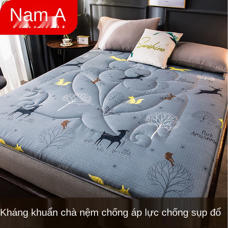 Nệm dày hơn giường hộ gia đình đệm ngủ mềm ký túc xá sinh viên đơn trải chiếu tatami sàn chăn bông