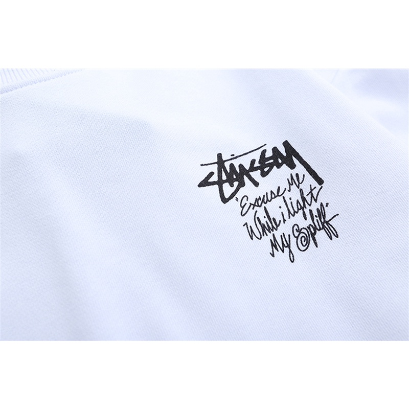 Áo len cổ tròn họa tiết độc đáo cho nam và nữ 1105 Stussy | BigBuy360 - bigbuy360.vn