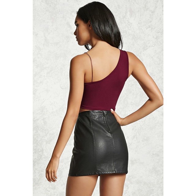 Áo croptop lệch vai F21