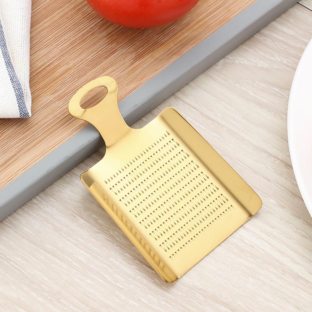 1 Dụng Cụ Bào Gừng / Rau Củ Quả Hai Đầu Bằng Thép Không Gỉ