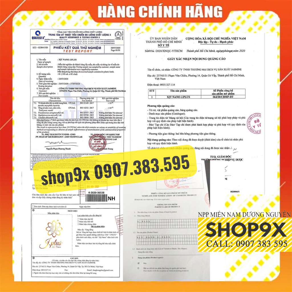 Xịt Giảm Mỡ Jplus Nano Đan Trường - Giảm Mỡ Bụng Đùi Bắp Tay Chân 100ml Chính Hãng // Shop9X HCM // Freeship