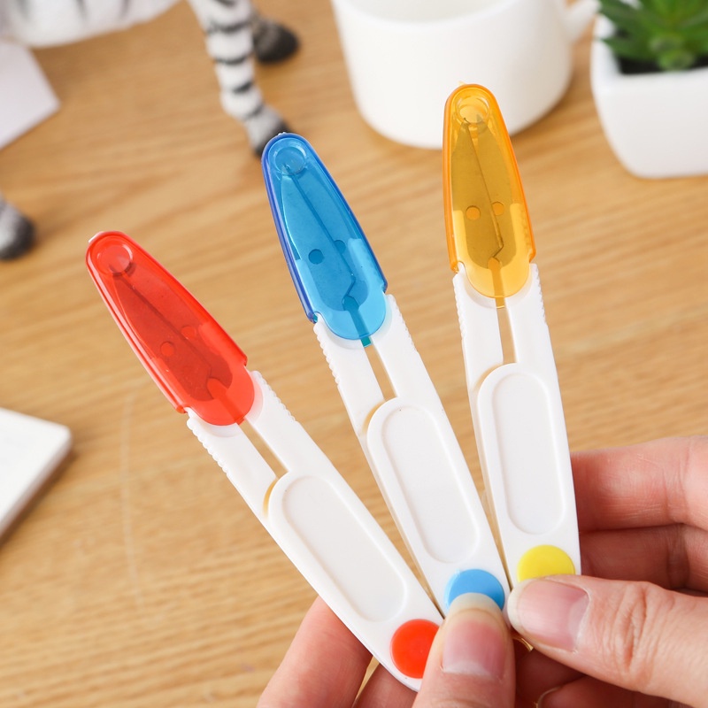 Kéo Cắt Chỉ Hình Chữ U Bằng Thép Không Gỉ Kèm Vỏ Bọc