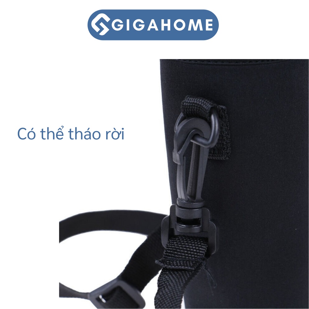 Túi Vải Đựng Bình Nước GIGAHOME 500-750ml, Dây Đeo Có Thể Điều Chỉnh 7377