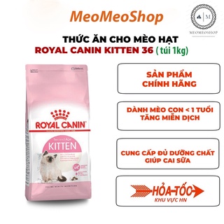 Thức ăn hạt khô cho mèo Royal Canin Kitten cho mèo con 1kg - MeoMeoShop