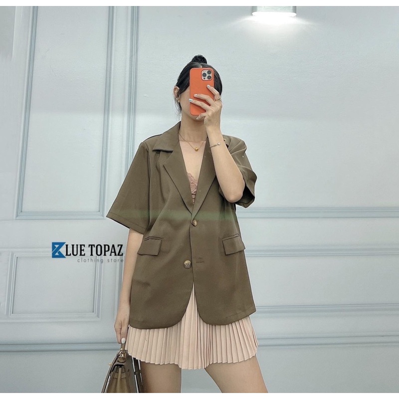 áo blazer tay ngắn 1 lớp | BigBuy360 - bigbuy360.vn
