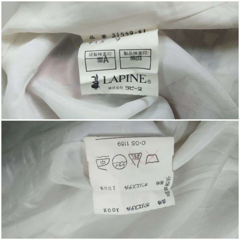 |2hand| Chân váy nhật hãng Lapine xoè vintage dáng dài xếp ly xinh xắn P6