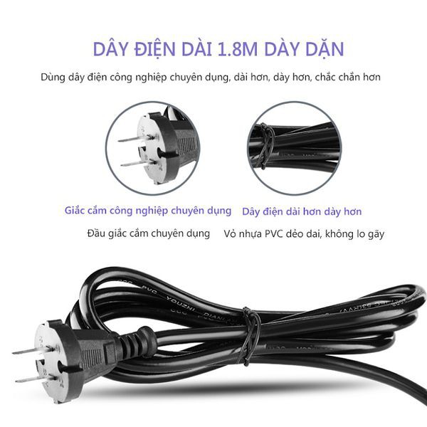 Máy sấy tóc - Quà tặng 5 món - Máy sấy tóc chuyên nghiệp công suất lớn 2200W chính hãng DELIYA có bảo hành