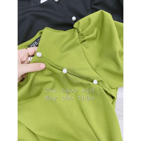 BÁN SỈ - VÁY UMI CỔ TRÒN NGỌC NỮ HÀNG ĐẸP THIẾT KẾ
