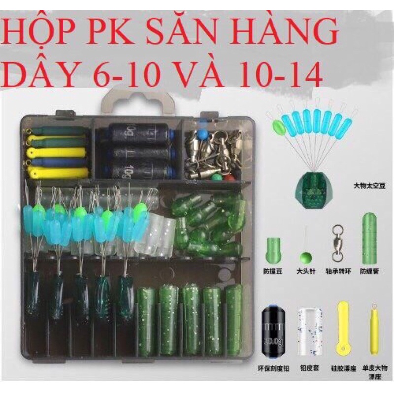 Hộp phụ kiện câu đài chuyên buộc trục săn hàng cao cấp -TH