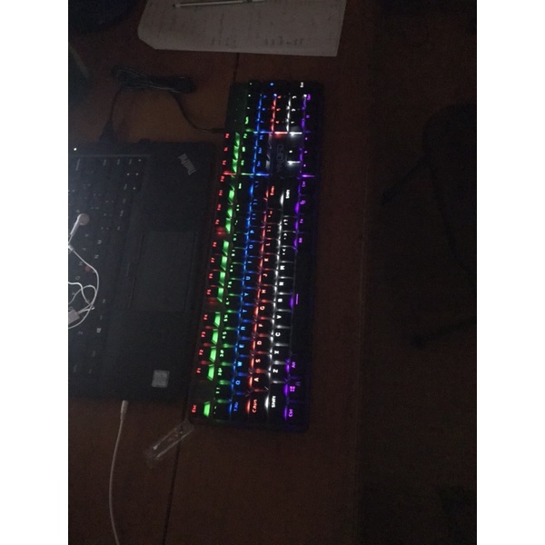 Bàn phím cơ K100-Blue Switch thế hệ cơ mới 2021