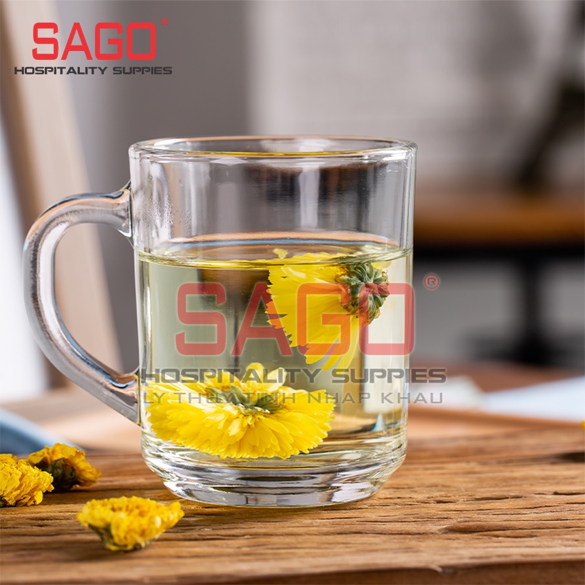 Ly thủy tinh , Cốc Thủy Tinh Deli Nouveau Tea Cup Glass | Tùy Chọn Dung tích