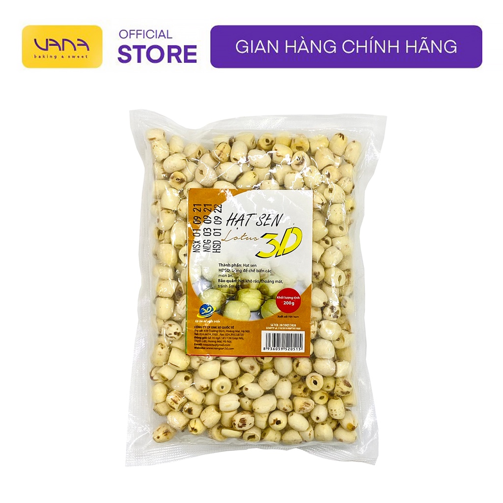 Hạt sen khô 200g