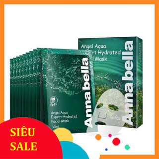 [HOT SALE] HỘP 10 MIẾNG MẶT NẠ TẢO BIỂN ANGEL AQUA ANNABELLA SĂN CHẮC CĂNG BÓNG TRẮNG DĂ