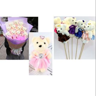 Combo sĩ rẻ 220 con gấu xốp đủ màu 9cm