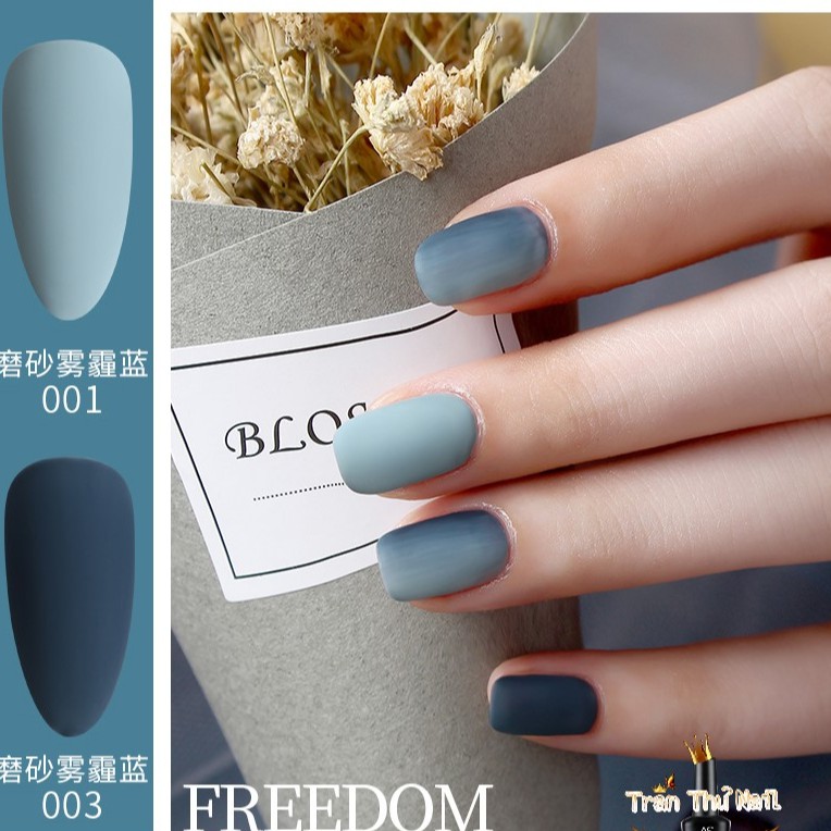 Sơn gel AS - màu xanh biển mã ML