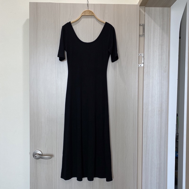 Váy body dáng dài chất co giãn
