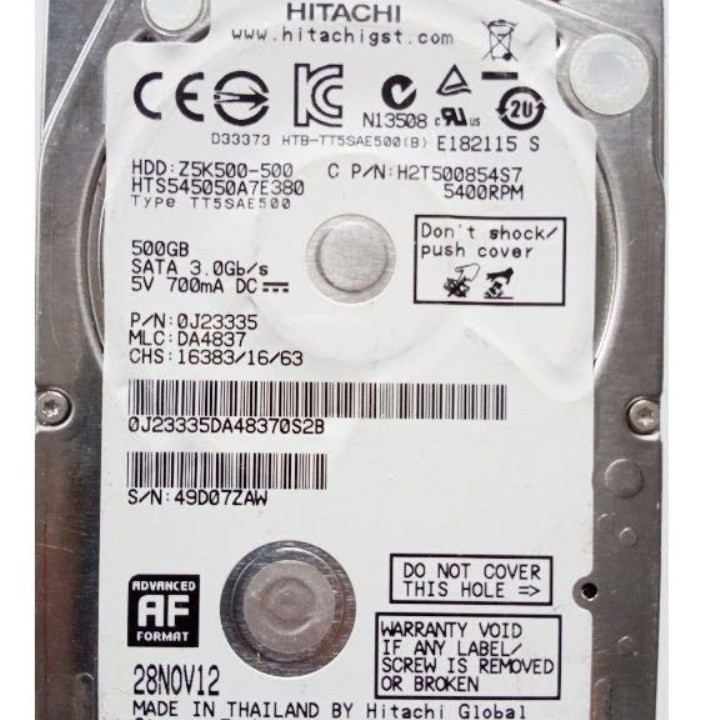 Ổ cứng HDD laptop 80gb 120gb 160gb 250gb 320gb  500gb giành cho máy laptop ASUS- bảo hành 12 tháng. | BigBuy360 - bigbuy360.vn