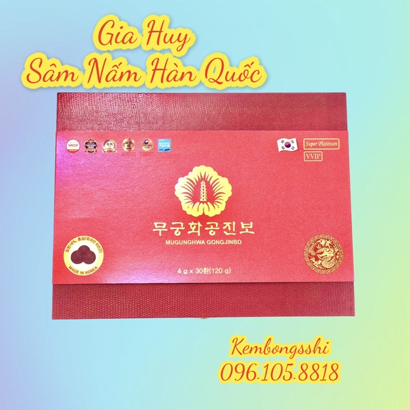 [HÀNG MỚI VỀ] 𝑨𝒏 𝒄𝒖𝒏𝒈 𝒏𝒈𝒖̛𝒖 𝑻𝒓𝒂̂̀𝒎 𝑯𝒖̛𝒐̛𝒏𝒈 𝑴𝑼𝑮𝑼𝑵𝑮𝑯𝑾𝑨 𝑮𝑶𝑵𝑮𝑱𝑰𝑵𝑩𝑶 CP Hàn Quốc, Hộp 30 Viên