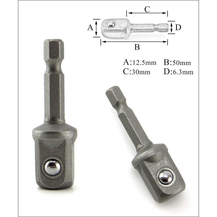 NSV Cây chốt chuyển bắn vít sang Bulong size 1/2