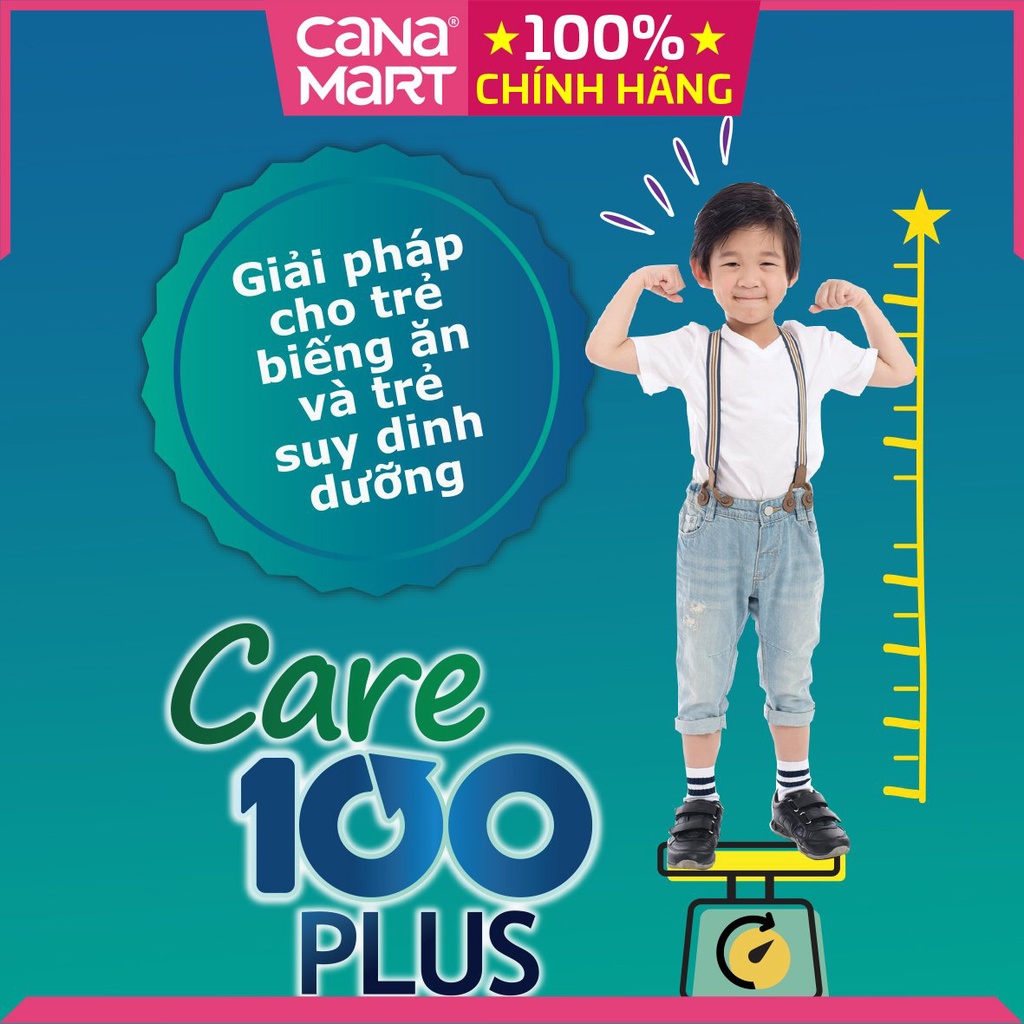 Sữa bột Nutricare Care 100 Plus dinh dưỡng cho trẻ biếng ăn (900g)