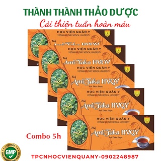 5 hộp Trà Amitaka (Tanaka) Học viện quân y giúp ổn định huyết áp