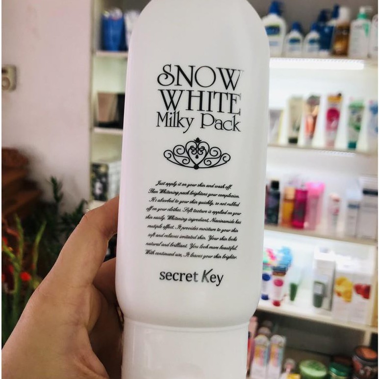 KEM DƯỠNG TRẮNG TOÀN THÂN SECRET KEY SNOW WHITE MILKY PACK