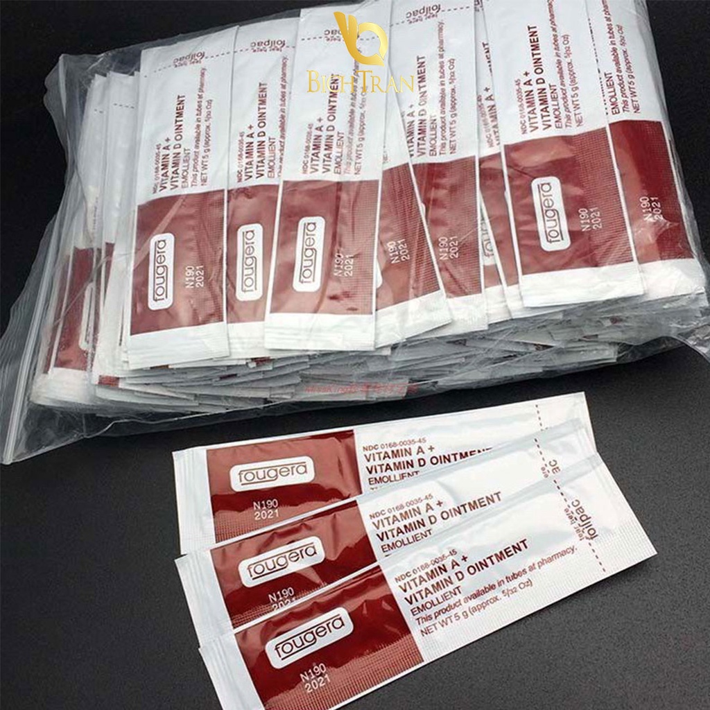 Dưỡng môi sau phun xăm AD gói dài 5g, dưỡng ẩm kích bong nhanh