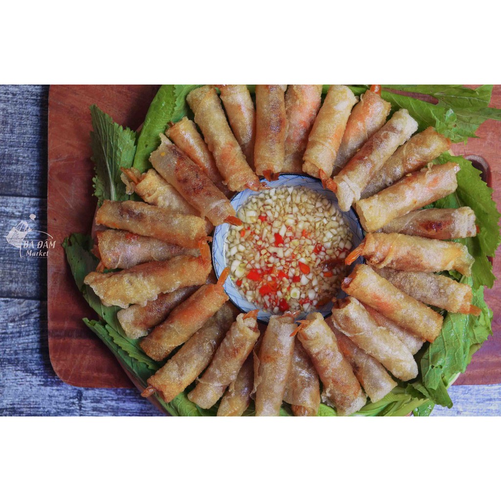 Combo 2 khay Chả ram tôm đất đặc sản Bình Định 500gr * 2
