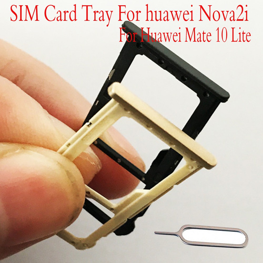 Khay đựng thẻ Sim Huawei nova 2i / Mate 10 lite / Maimang 6 RNE-L01 L02 L03 L23 L21 Linh kiện sửa ch