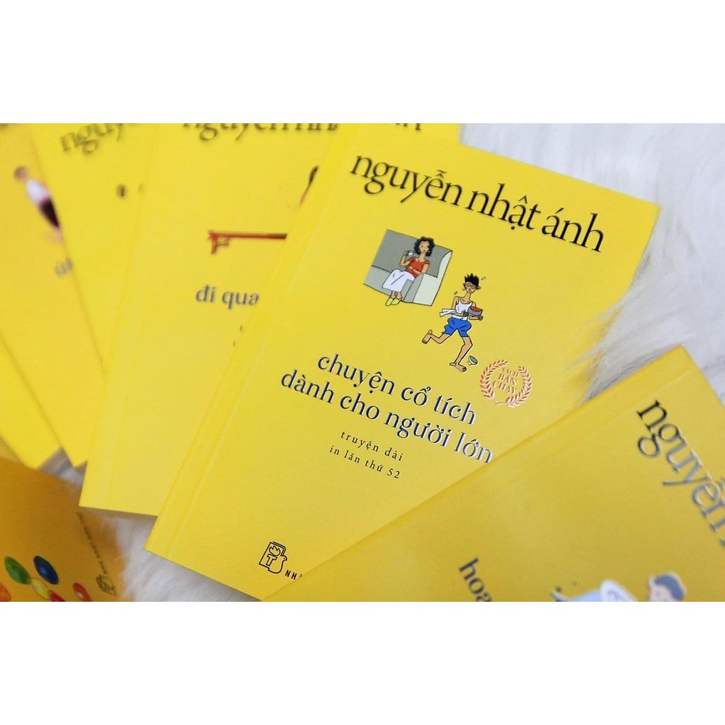 Sách Nguyễn Nhật Ánh - Boxset Thời Thơ Ấu Dài Lâu ( Vàng Ấm Áp ) - NXB Trẻ