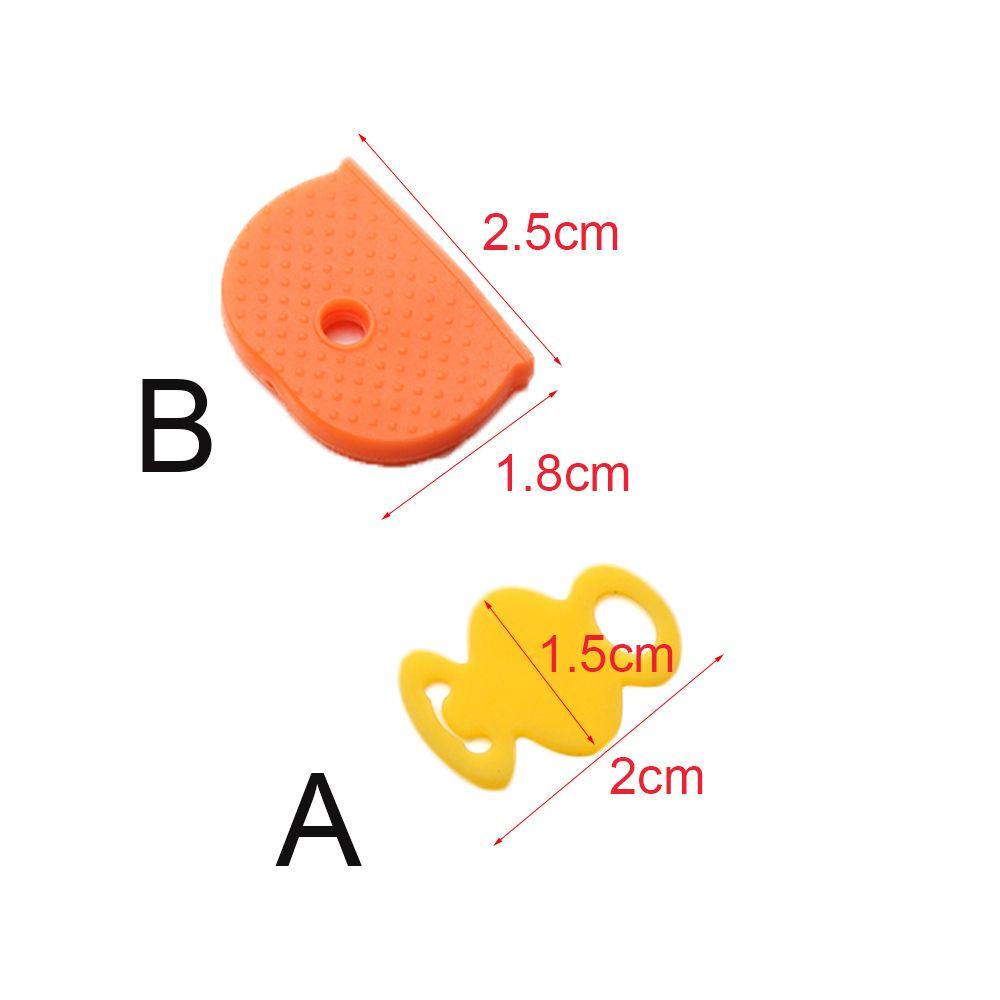 Set 12 / 24 / 32 Thẻ Silicone Đánh Dấu Sắp Xếp Chìa Khóa Tiện Dụng