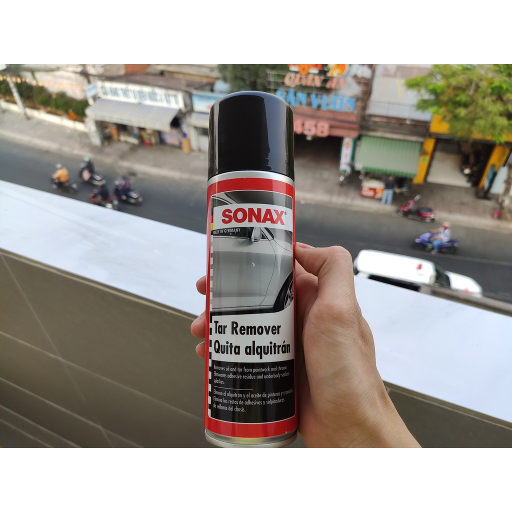 Dung Dịch Tẩy Nhựa Đường Sonax Tar Remover 334250 300ml Tặng Khăn