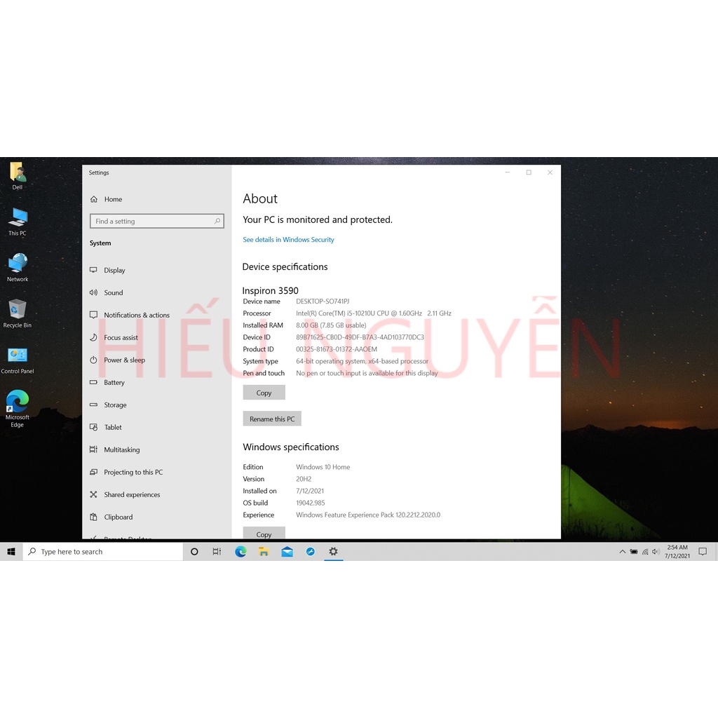 Laptop Dell Inspiron 3590 | BigBuy360 - bigbuy360.vn