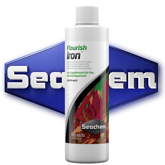 Phân nước bổ sung chất sắt cho cây lá đỏ Seachem Flourish Iron (Chính Hãng)
