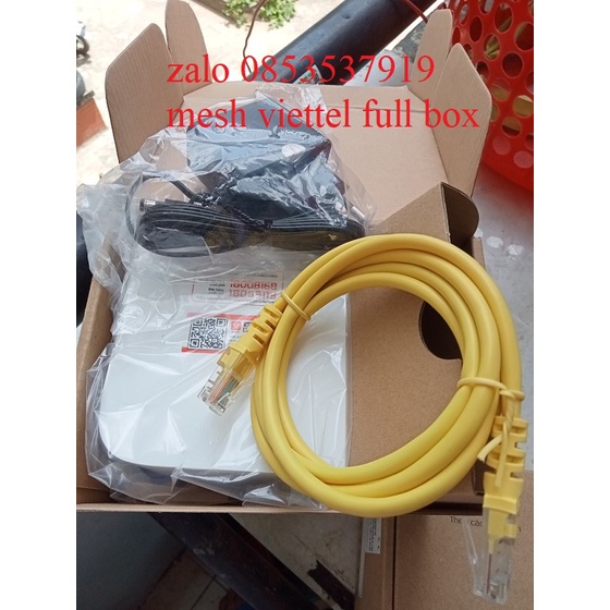 HỘP KÍCH SÓNG WIFI, Router wifi mesh Viettel - ZTE H196A, HÀNG CHÍNH HÃNG FULL BOX