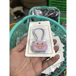 [ 20cm ] Dây Sạc Ngắn hình Cute Siêu Yêu cho Micro và iPhone