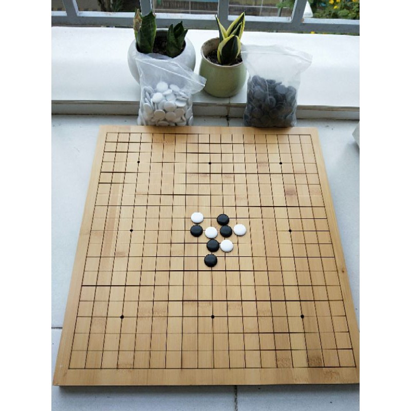 Bàn cờ vây kèm quân