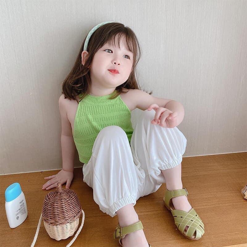 Áo 3 lỗ lưới bé gái sexy mặc lên siêu cute (có ảnh feedback của khách, Mom yêu inbox em gửi hình nhé)