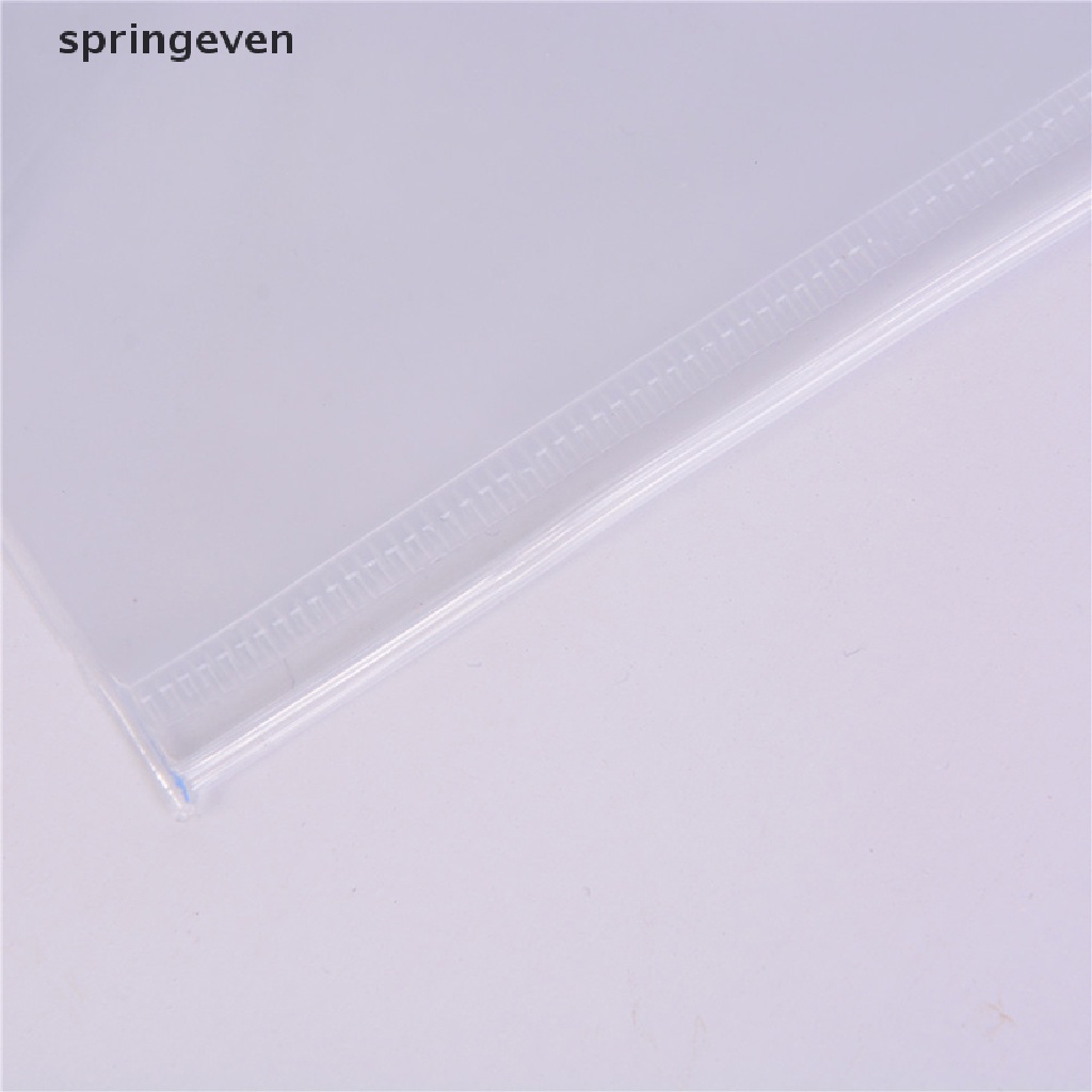 springeven A5/A6/A7 Storage Bag School Office Supply Loose sheet zipper Self-sealing File RFT