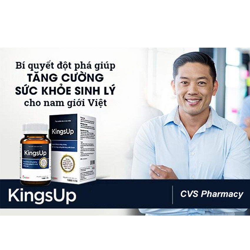 KingsUp - Viên Uống Giúp Tăng Cường Sức Khỏe Sinh Lý Nam Giới