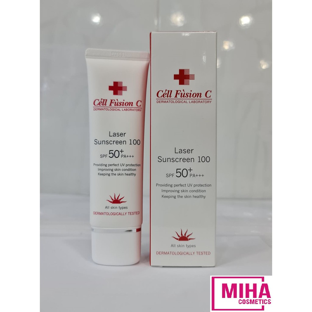 Kem Chống Nắng Cell Fusion C Laser Sunscreen 100 SPF50+ PA+++ 50ml Hàn Quốc