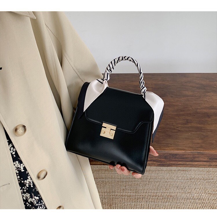 [Sản phẩm tặng kèm là túi lau đồ da tiện dụng] MICOCAH - Túi xách nữ Micocah kèm khăn quấn quai cực sang trọng MSP: 507 | BigBuy360 - bigbuy360.vn