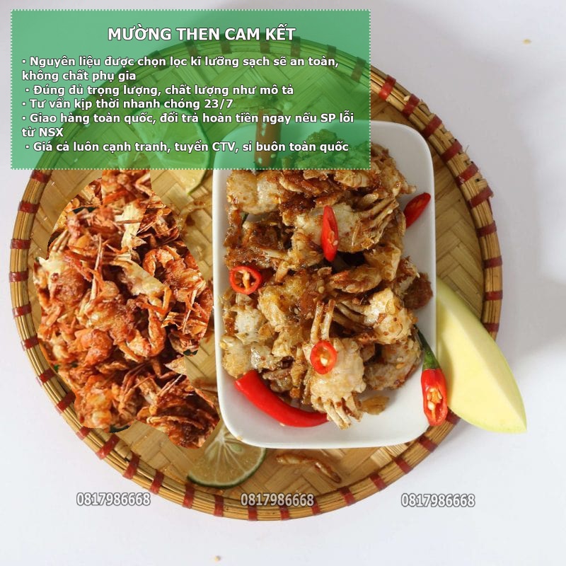 Ghẹ Sữa Rim Tỏi Ớt Giòn Tan Hũ 250g Đồ Ăn Vặt Mường Then | BigBuy360 - bigbuy360.vn