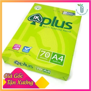 500 tờ giấy ik plus a4/70 gsm - nhập khẩu indonesia/ chính hãng