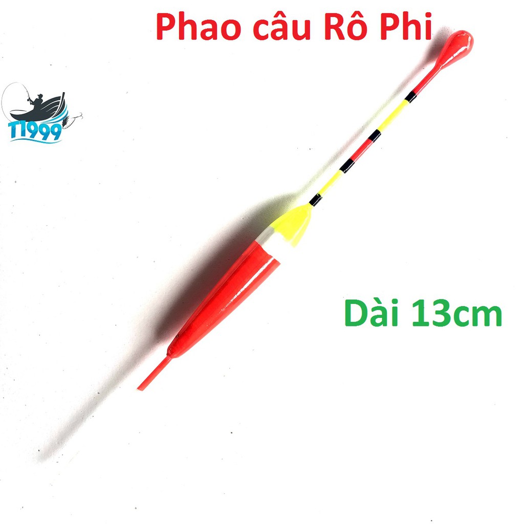 Phao câu đài Vàng Đỏ , Chuyên câu rô , dài 13cm - Top1VN giá rẻ y hình