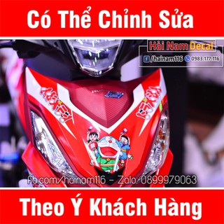 Tem Trùm Winner Đỏ Trắng Doremon