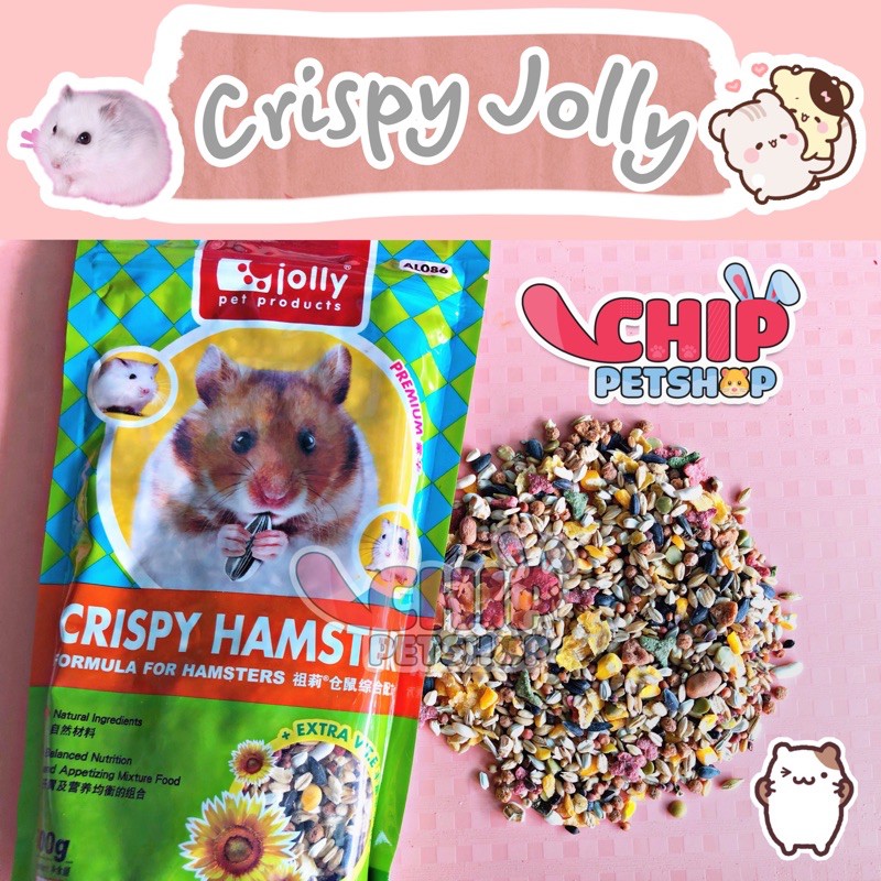 Thức ăn Jolly Crispy Hamster (Hãng) 500GRAM