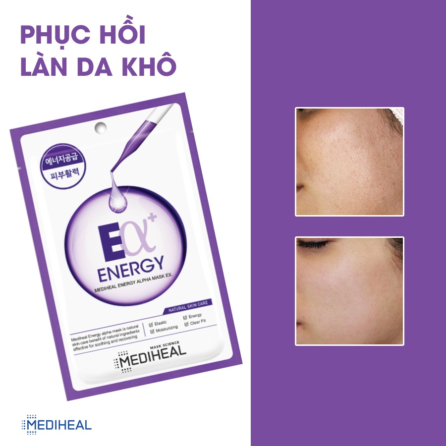 Mặt Nạ Trái Cây Mediheal Ade Mask - Mặt Nạ Giấy Mediheal Alpha 23ml
